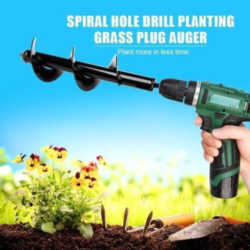 Grass Plug Auger