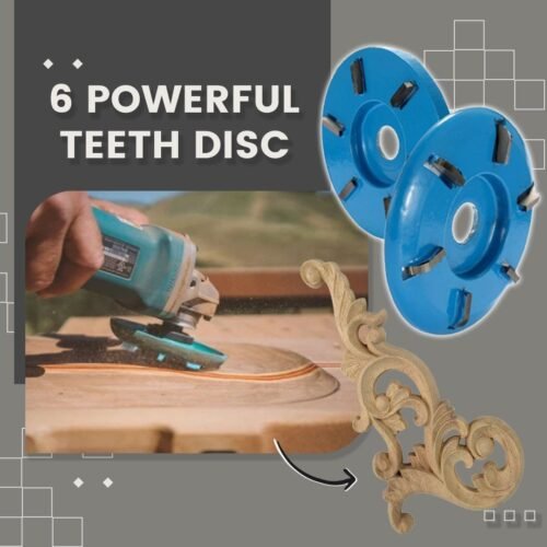 Six Teeth Powerful Woodwork Disc（Promotion - 39% Off)