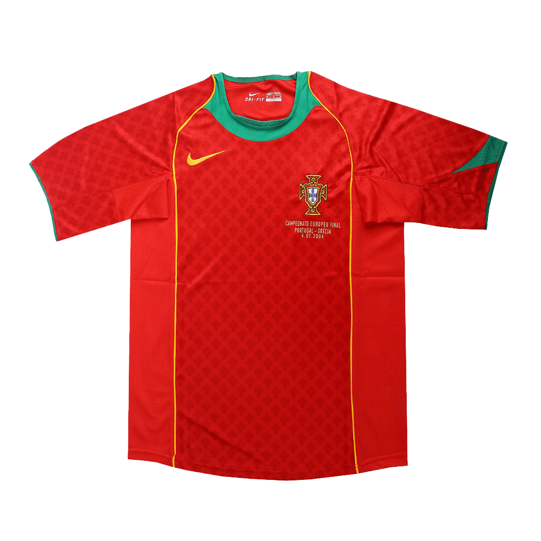 Vintage Soccer Jersey Portugal Home 2004 -Euro Final