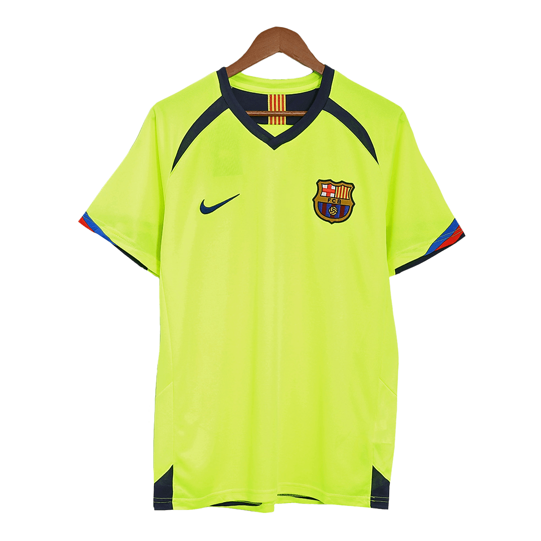 Vintage Soccer Jersey Barcelona Away 2005/06