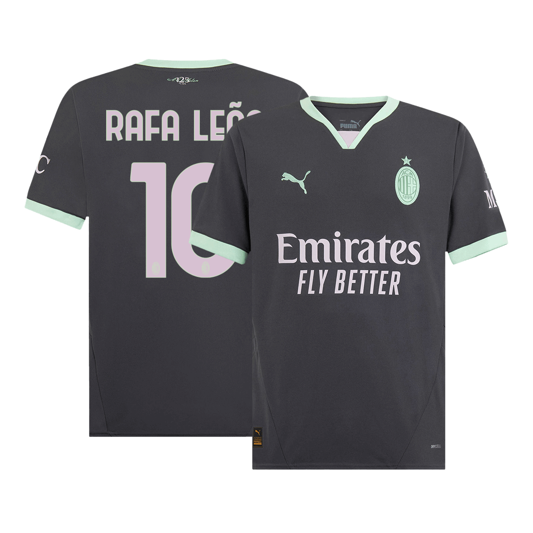 RAFA LEÃO #10 AC Milan Third Away Soccer Jersey 2024/25