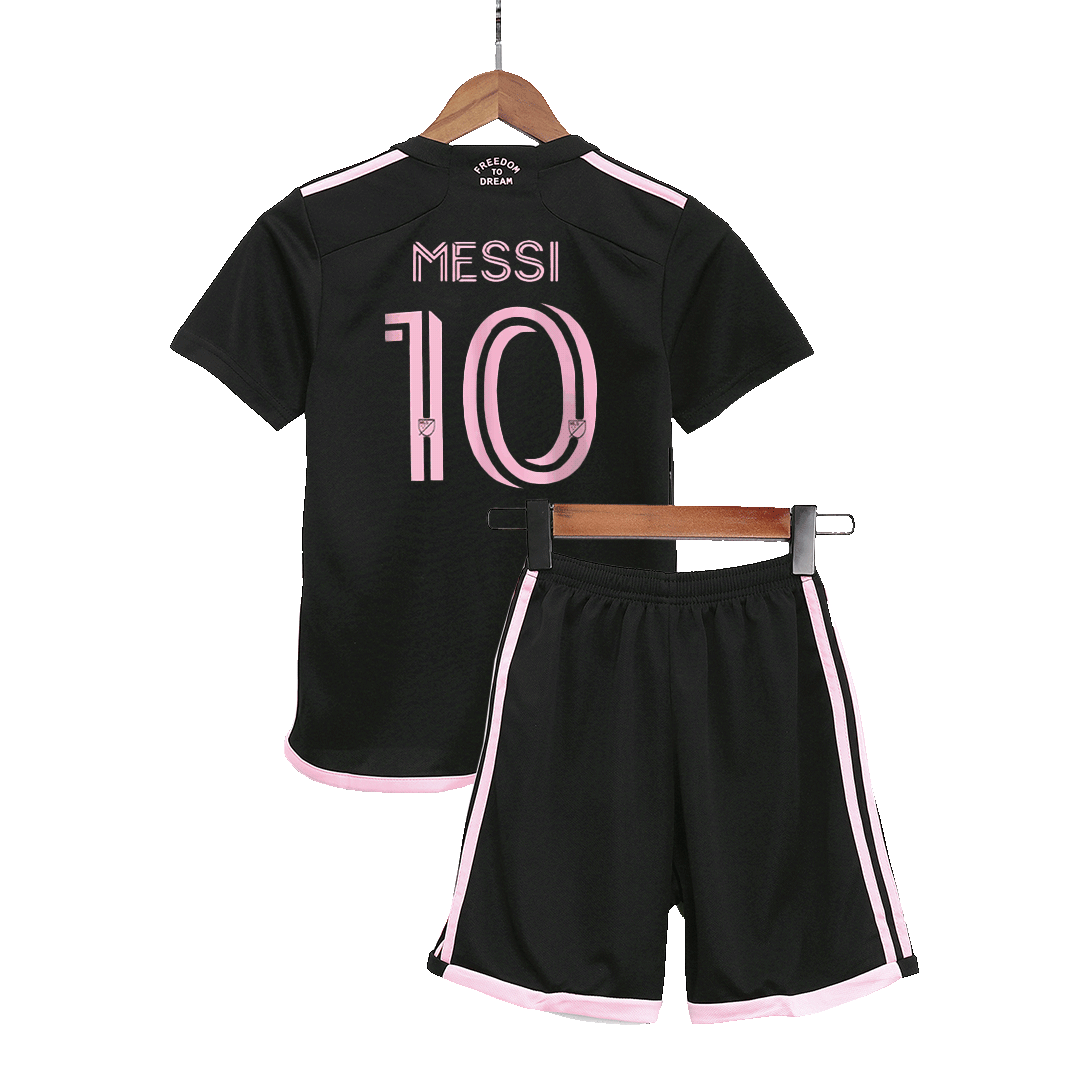 MESSI #10 Inter Miami CF Away Kids Jerseys Kit 2023/24