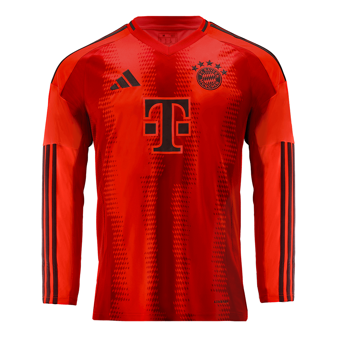 Bayern Munich Home Long Sleeve Soccer Jersey 2024/25