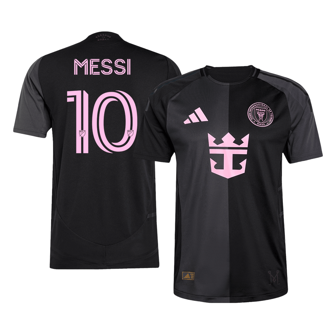 MESSI #10 Inter Miami CF Away Authentic Soccer Jersey 2025