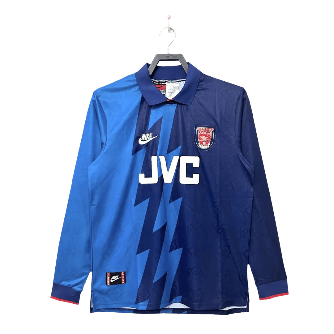 Vintage Soccer Jersey Arsenal Away Long Sleeve 1995/96