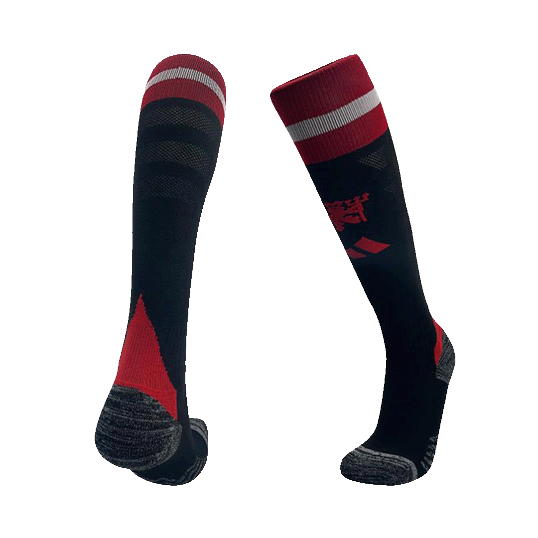 Manchester United Home Soccer Socks 2024/25 Kids