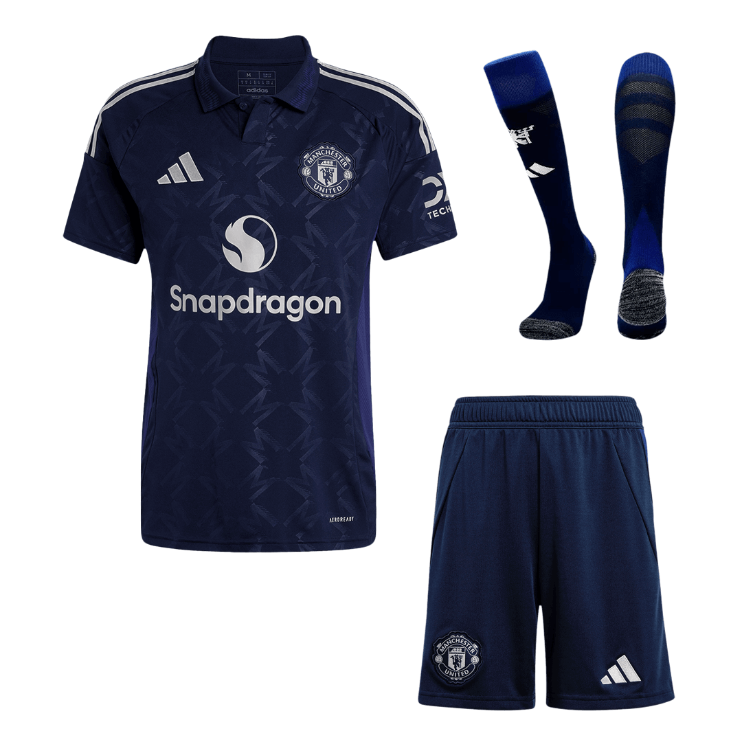 Manchester United Away Jerseys Full Kit 2024/25