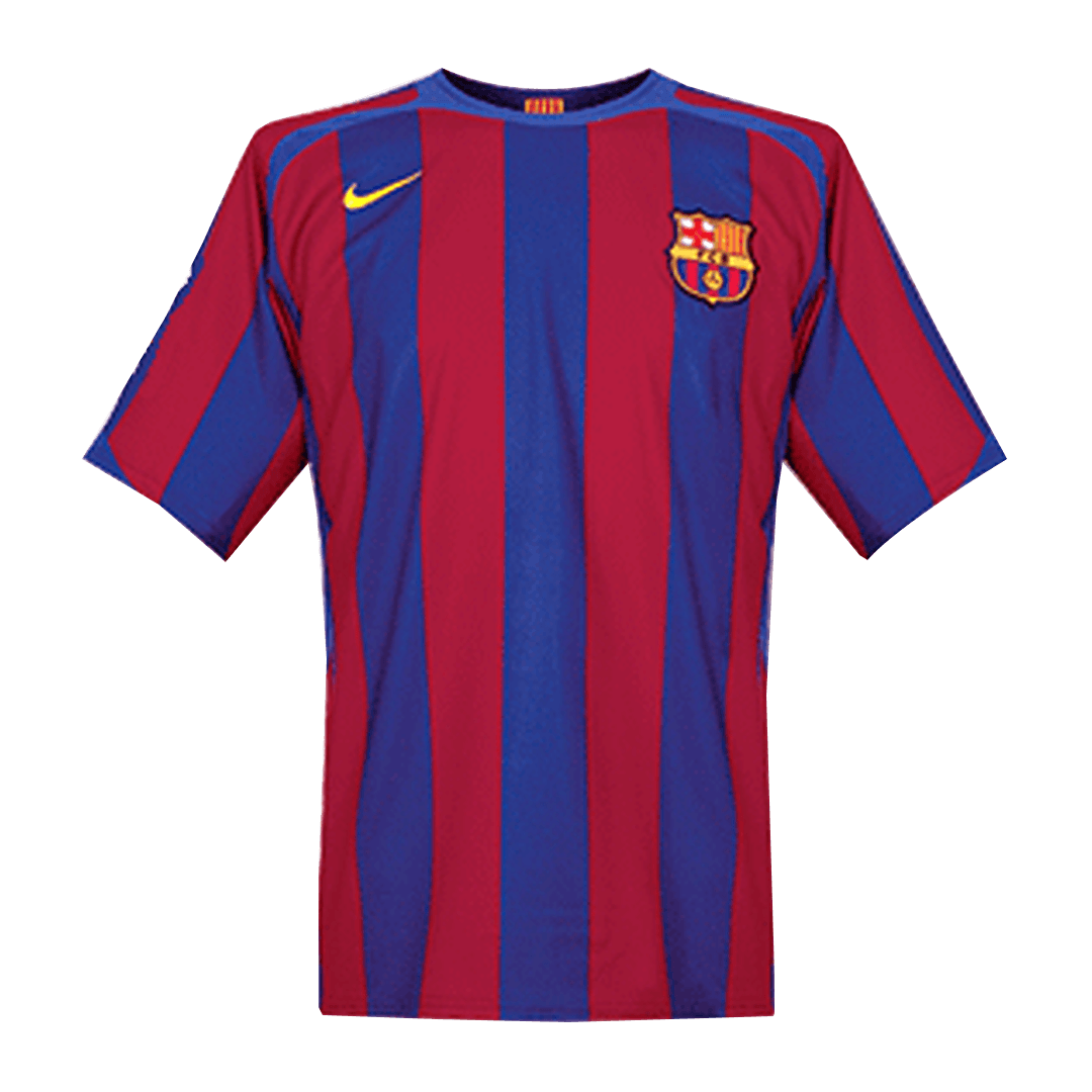 Vintage Soccer Jersey Barcelona Home 2005/06 - UCL Final