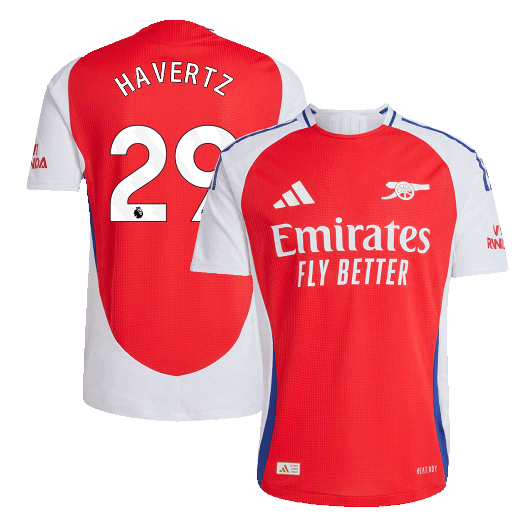 HAVERTZ #29 Arsenal Home Authentic Soccer Jersey 2024/25