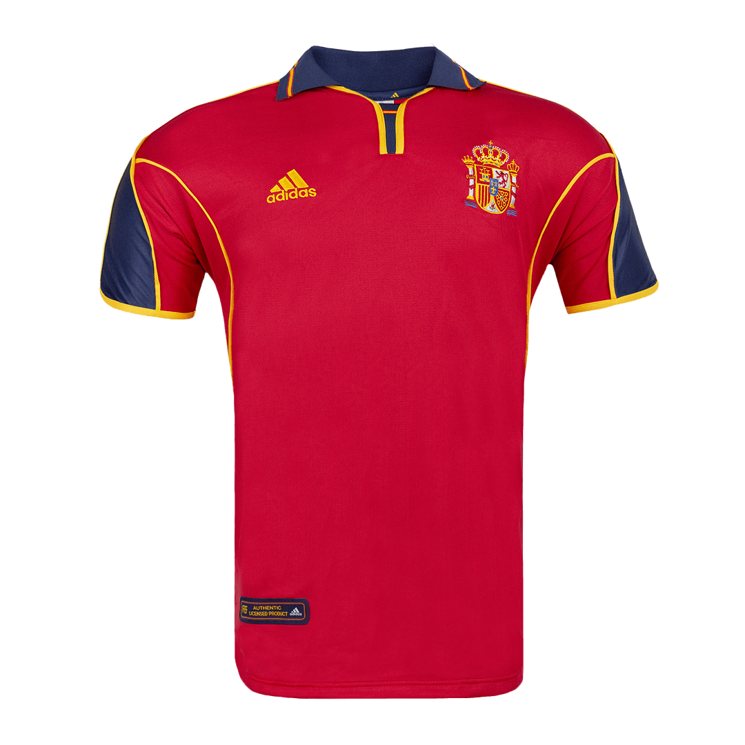Vintage Soccer Jersey Spain Home 2000