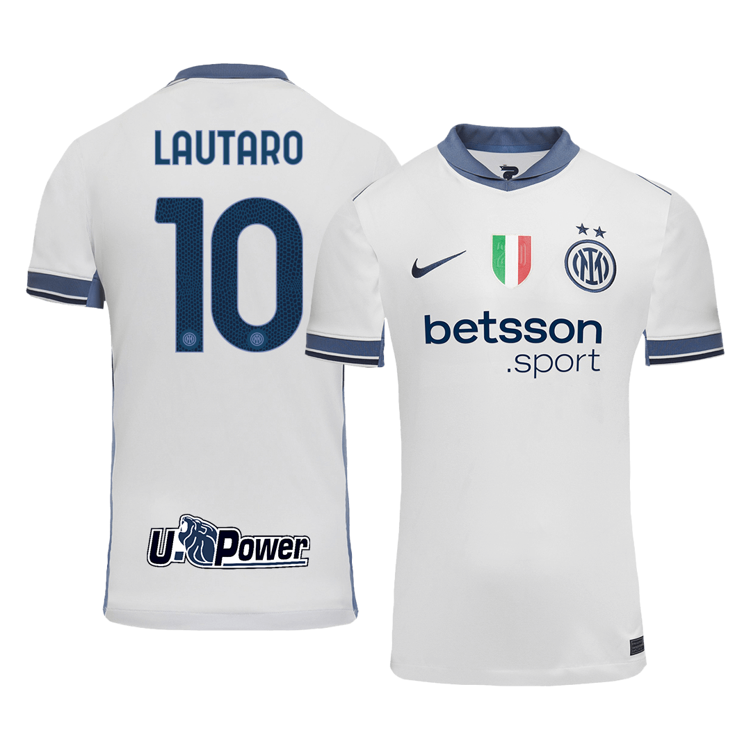 LAUTARO #10 Inter Milan Away Soccer Jersey 2024/25