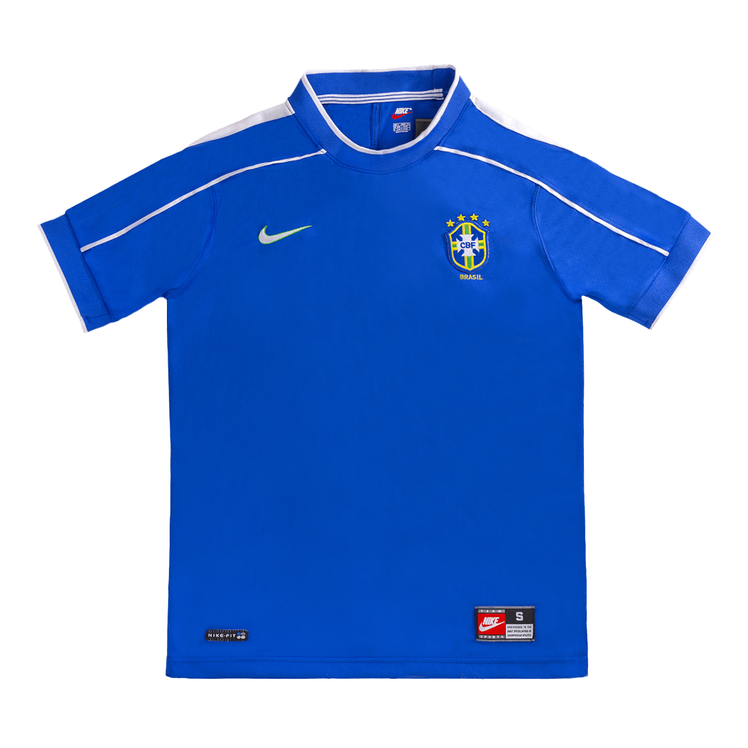 Vintage Soccer Jersey Brazil Away 1998