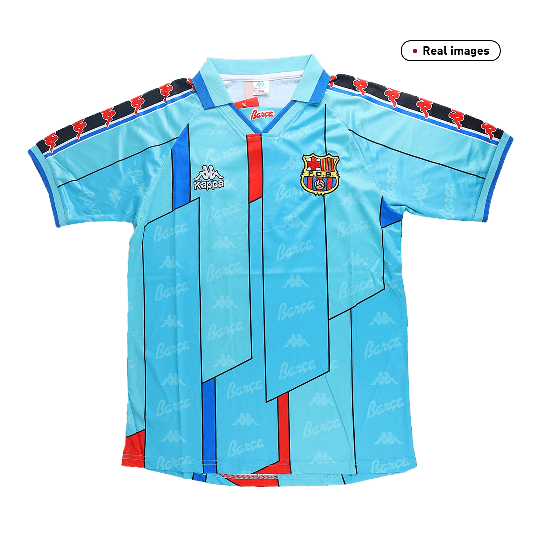 Vintage Soccer Jersey Barcelona Away 1996/97