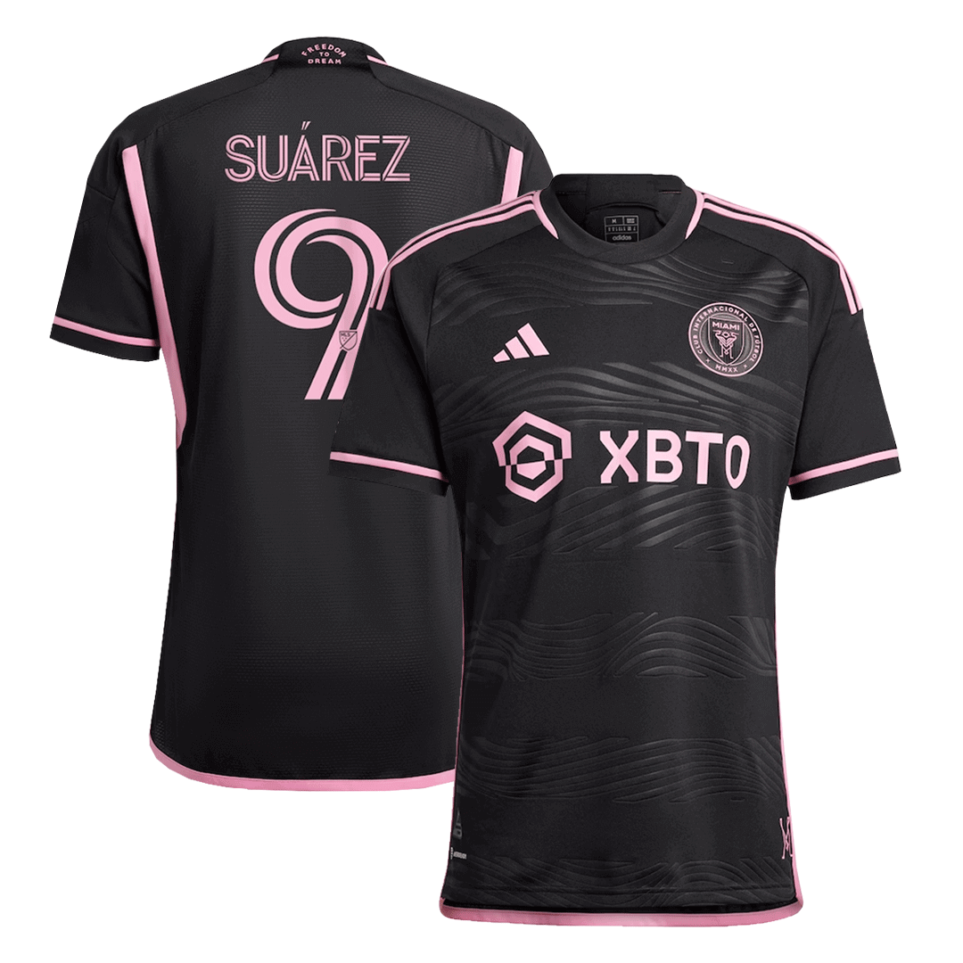 SUREZ #9 Inter Miami CF Away Authentic Soccer Jersey 2023