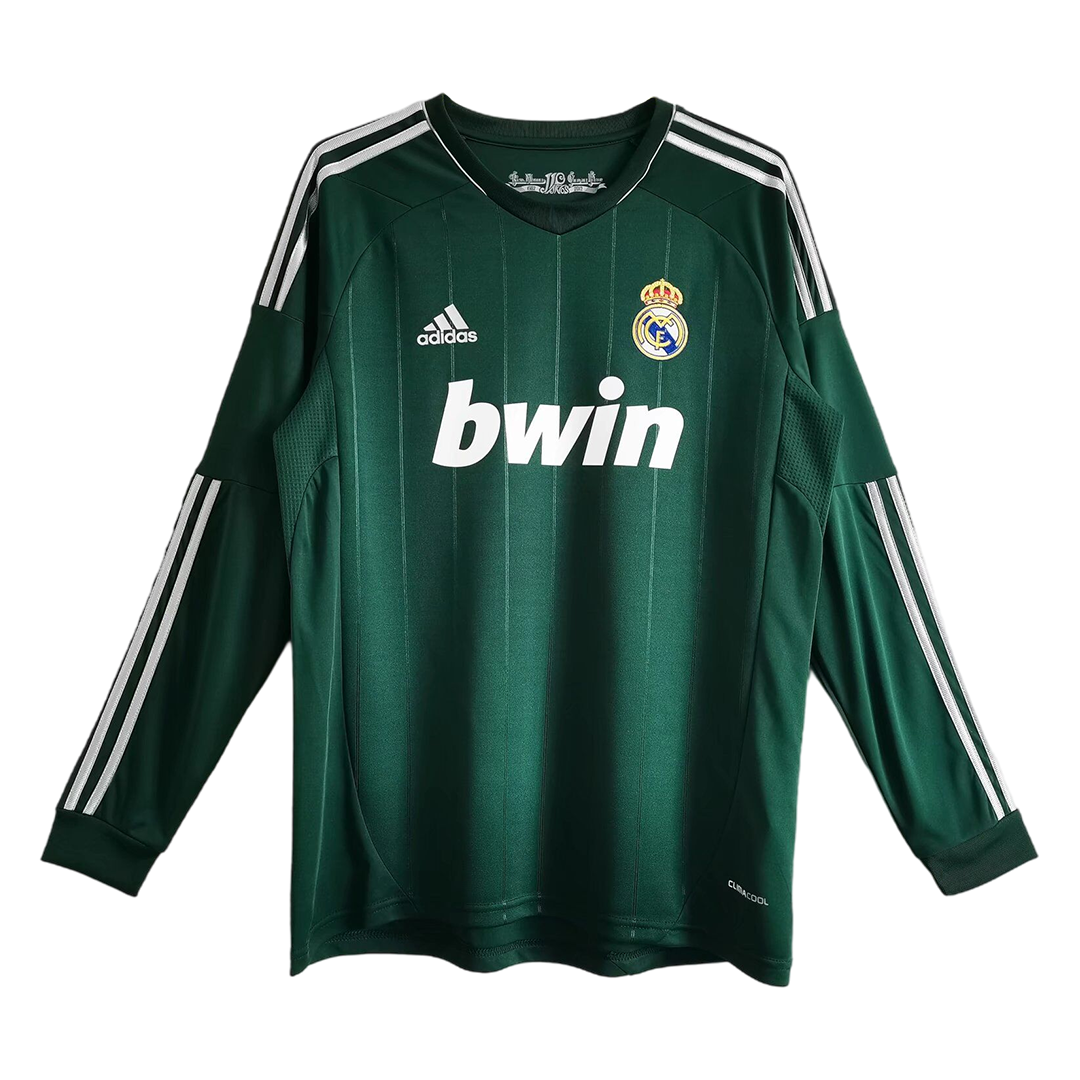 Vintage Soccer Jersey Real Madrid Third Away Long Sleeve 2012/13