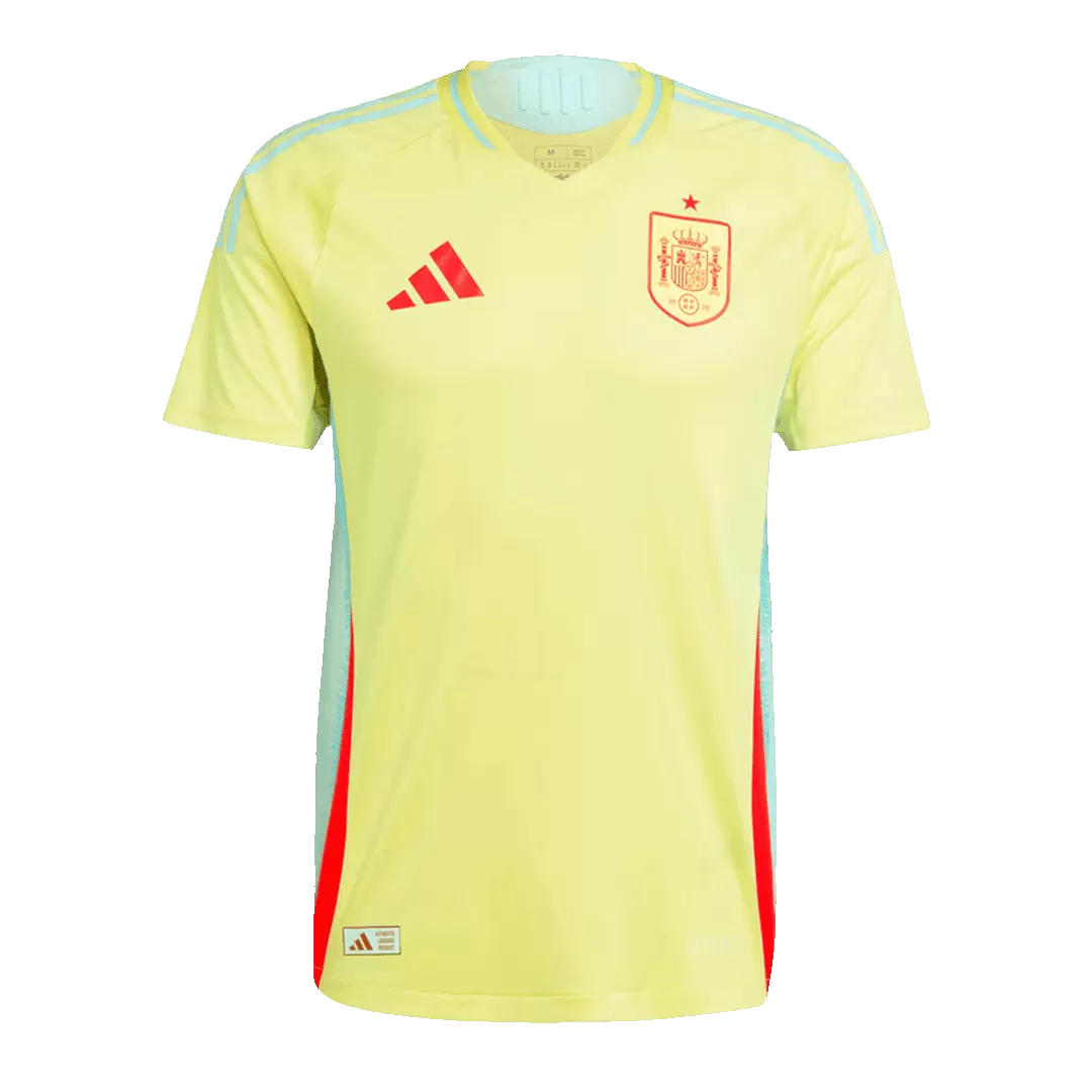 Spain Away Authentic Soccer Jersey EURO 2024