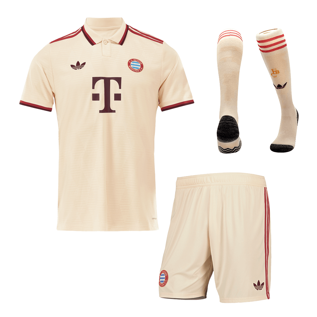 Bayern Munich Third Away Jerseys Full Kit 2024/25- UCL
