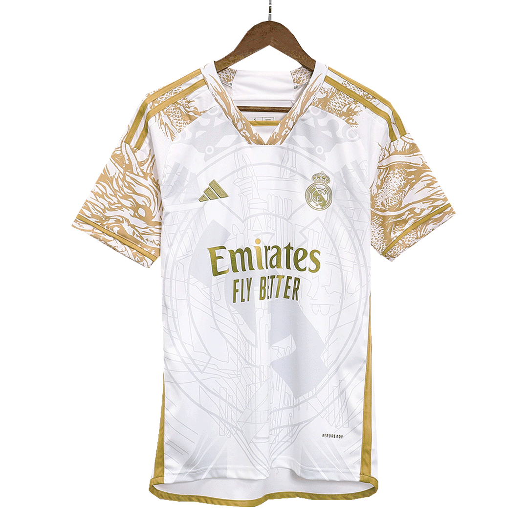 Real Madrid x Chinese Dragon Soccer Jersey 2023/24 （white）