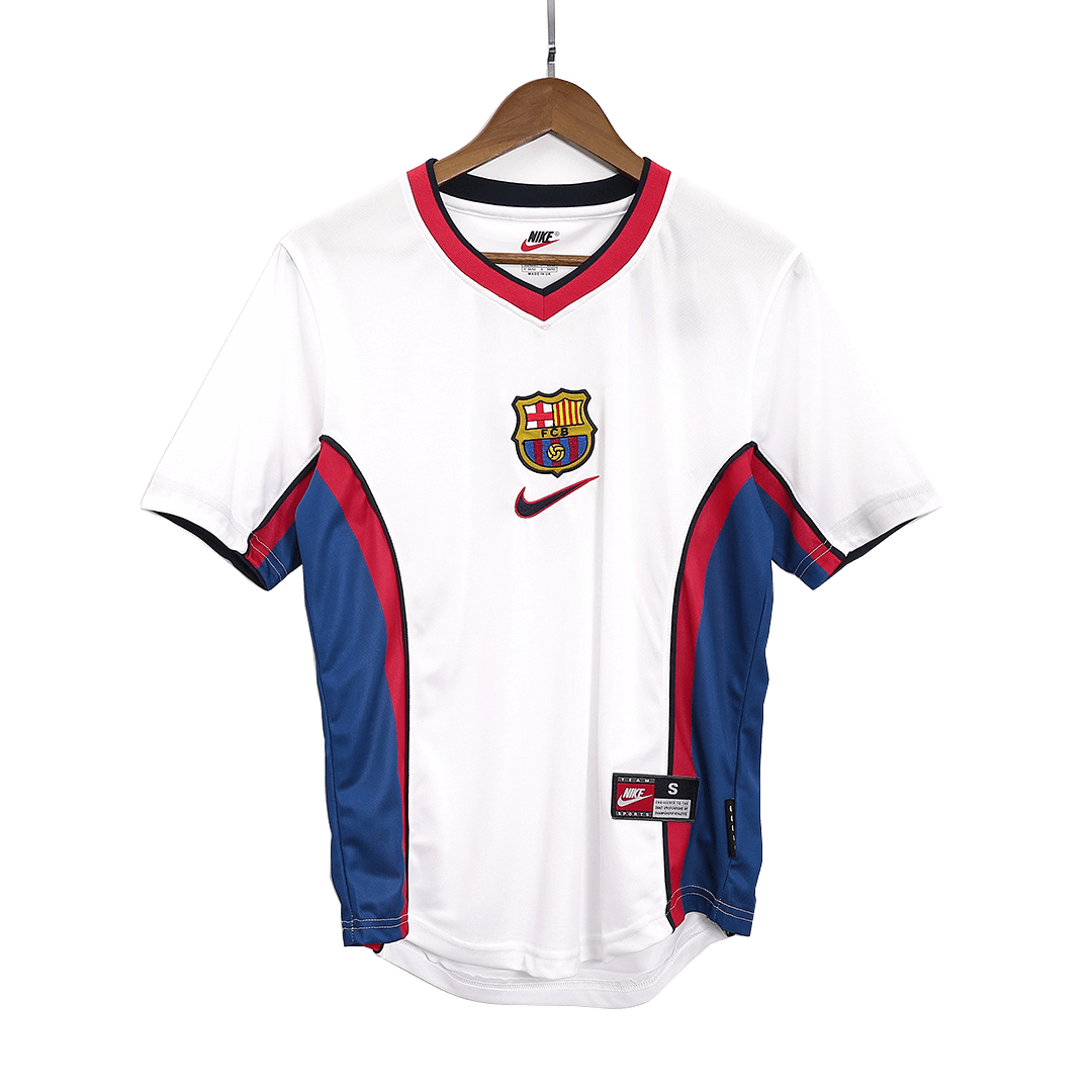 Vintage Soccer Jersey Barcelona Away 1998/99