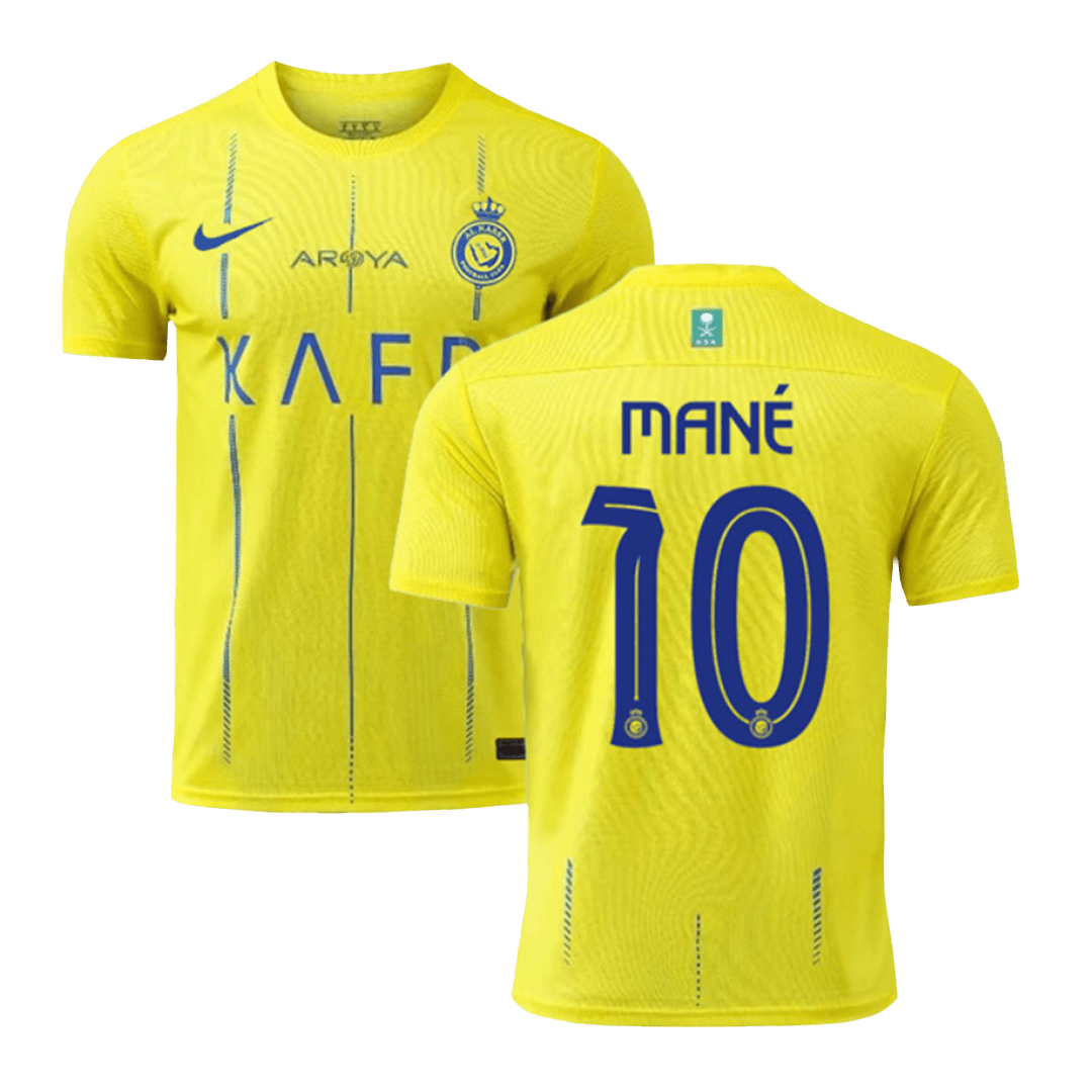 MAN #10 Al Nassr Home Soccer Jersey 2023/24