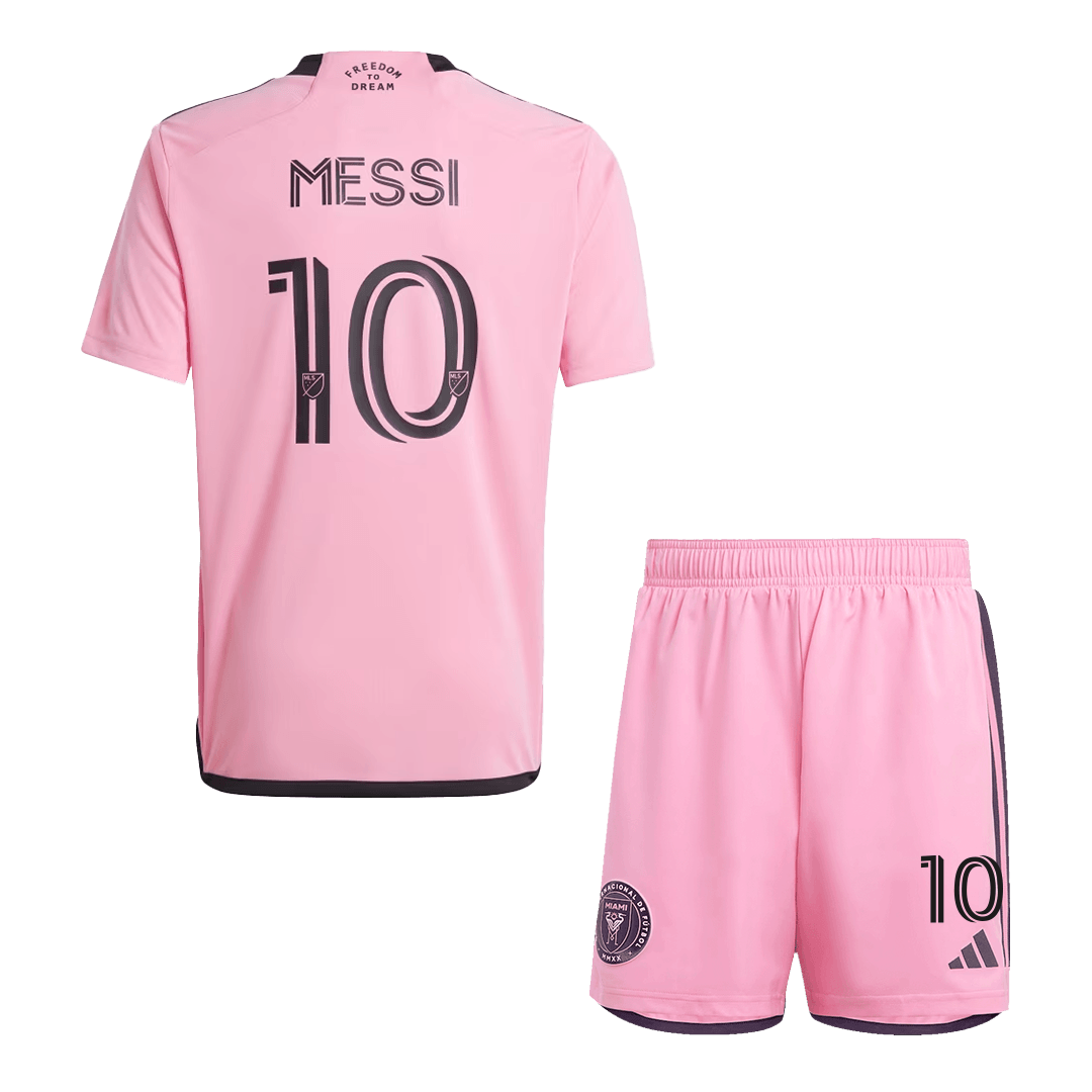 MESSI #10 Inter Miami CF Home Kids Soccer Jerseys Kit 2024