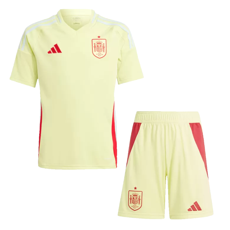 Spain Away Kids Soccer Jerseys Kit EURO 2024