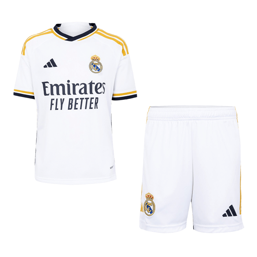 Real Madrid Home Kids Jerseys Kit 2023/24