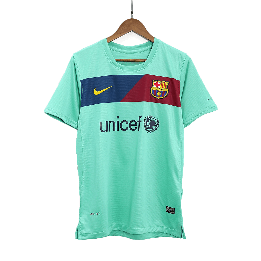 Vintage Soccer Jersey Barcelona Away 2010/11