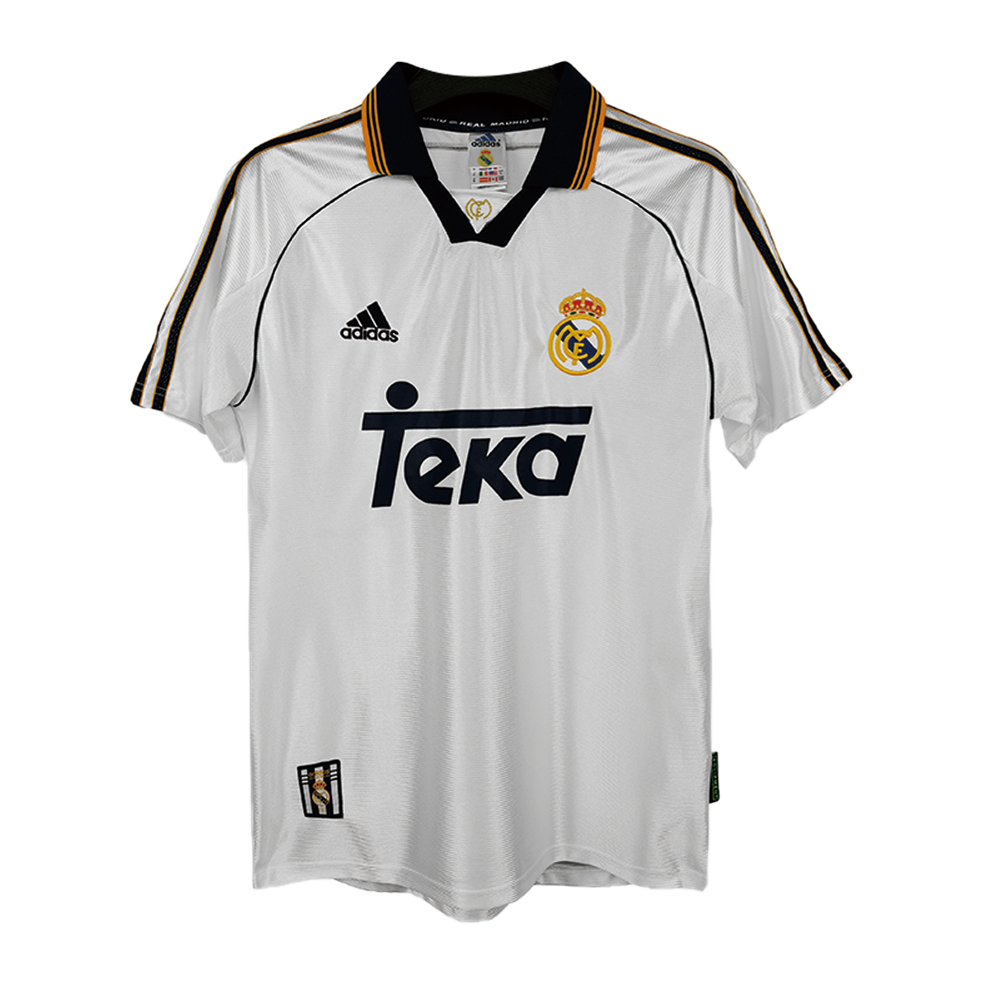Vintage Soccer Jersey Real Madrid Home 1998/00