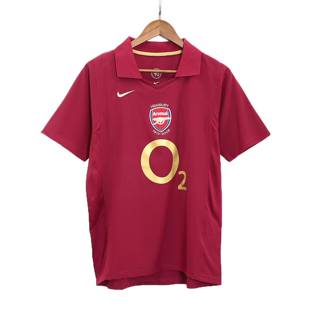 Vintage Soccer Jersey Arsenal Home 2005/06