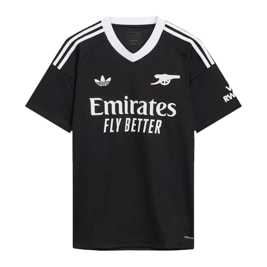 Arsenal Third Away Goalkeeper Soccer Jersey 2024/25 Black