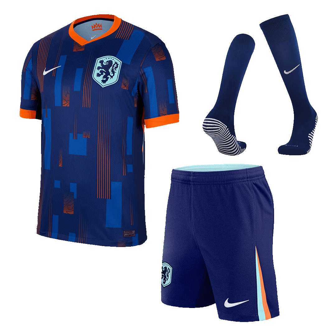 Netherlands Away Jerseys Full Kit EURO 2024