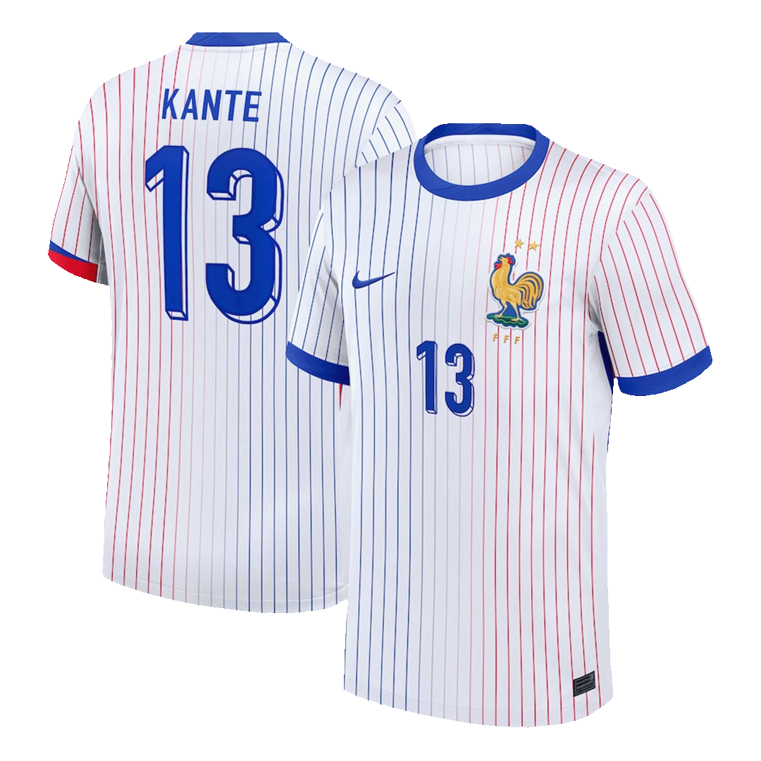 KANTE #13 France Away Soccer Jersey EURO 2024