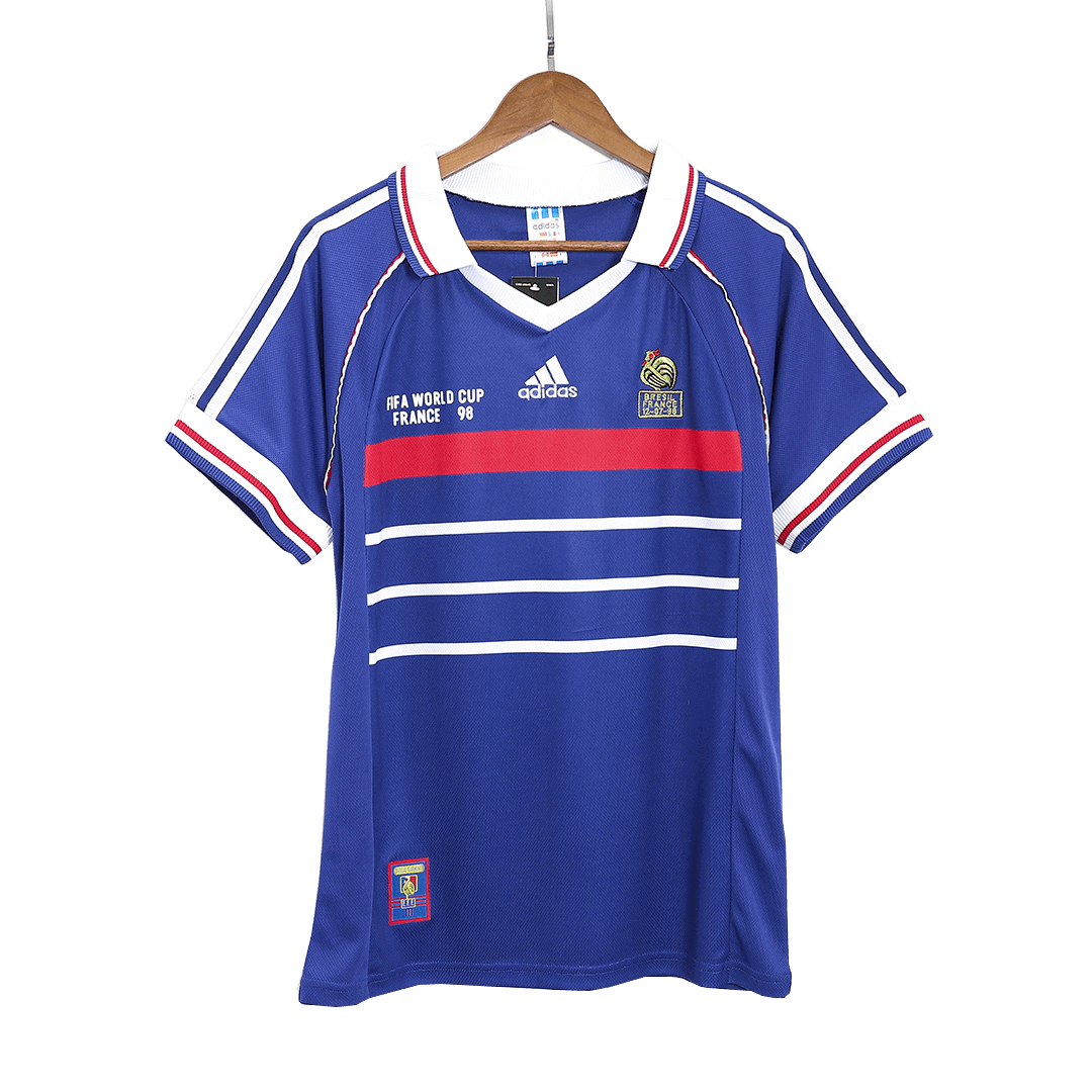 Vintage Soccer Jersey France Home 1998