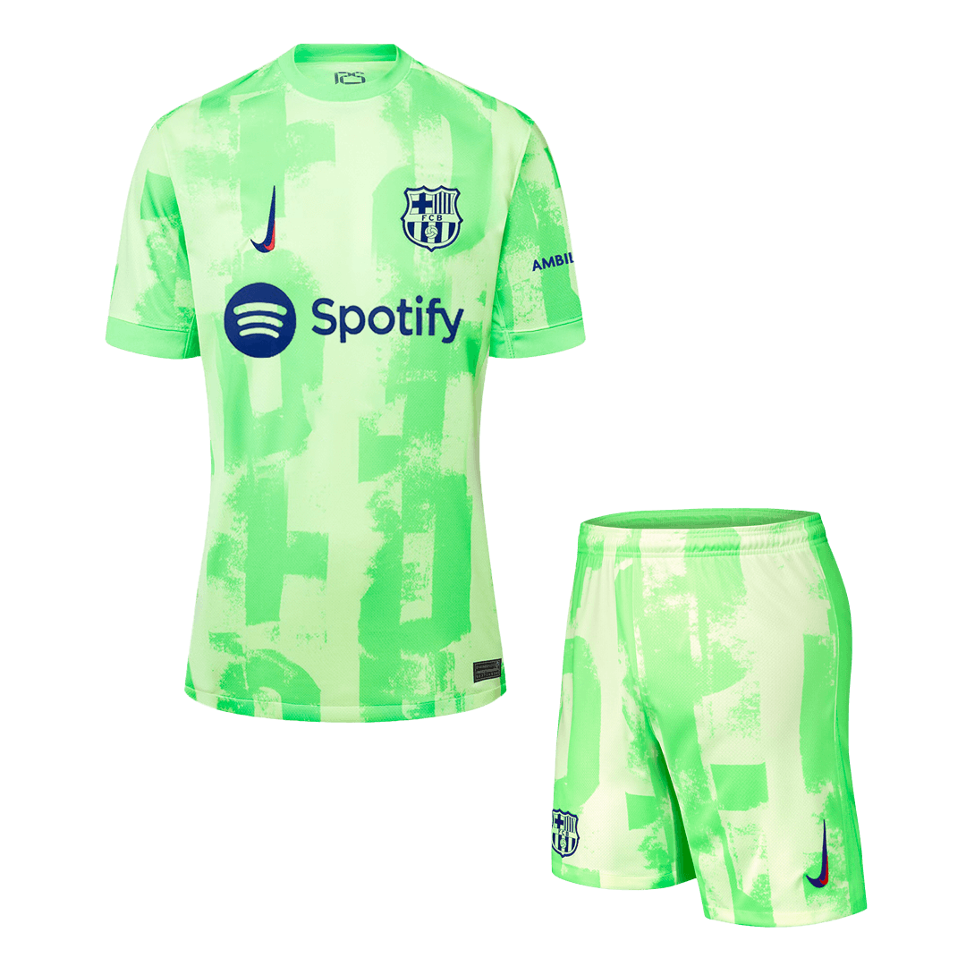 Barcelona Third Away Jerseys Kit 2024/25