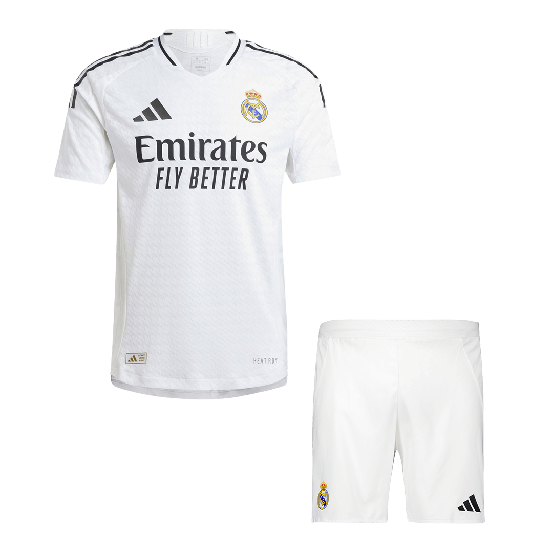 Real Madrid Home Authentic Jerseys Kit 2024/25