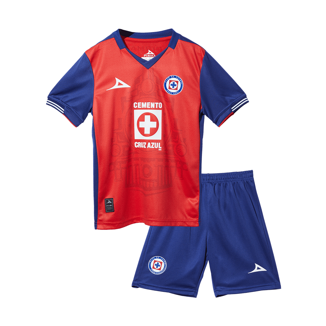 Cruz Azul Third Away Kids Soccer Jerseys Kit 2024/25